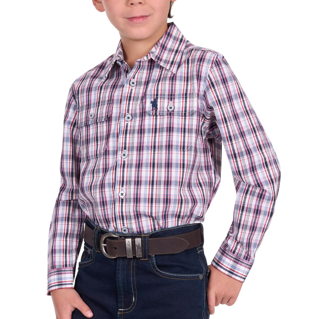 Thomas Cook Boys Jeff Long Sleeve Shirt