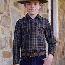 Load image into Gallery viewer, Thomas Cook Boys Adam 2 Pocket Long Sleeve Shirt
