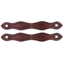 Load image into Gallery viewer, Texas-Tack Hand Tooled Slobber Straps
