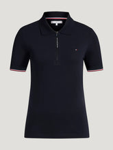 Load image into Gallery viewer, Tommy Hilfiger Anaheim Zip Polo
