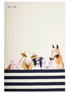 THOMAS COOK FARM FRIENDS ANIMAL FRIENDS TEA TOWEL 2 PACK