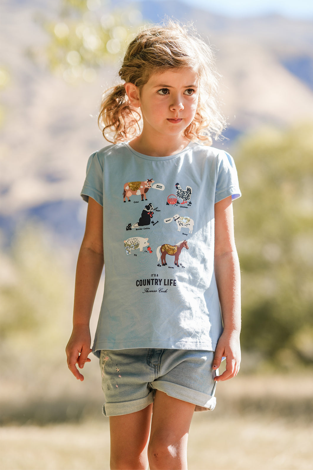 THOMAS COOK GIRLS CHARLOTTE SHORT SLEEVE TEE