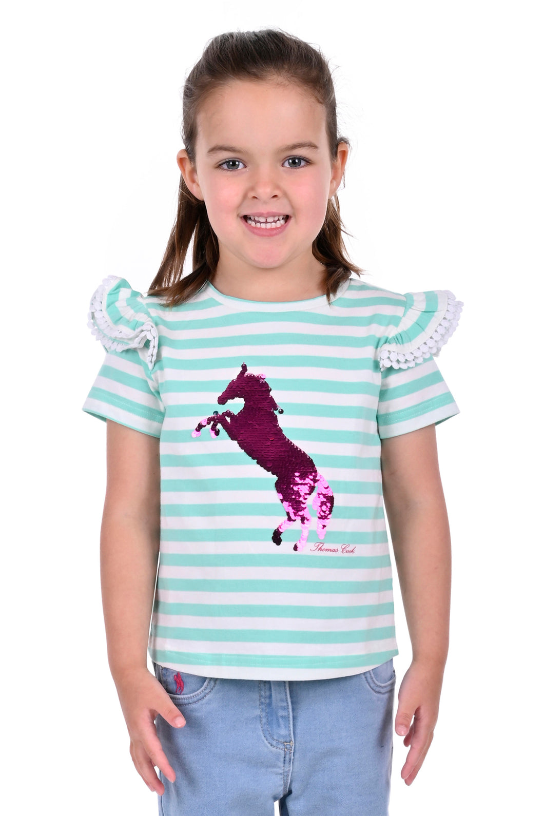 THOMAS COOK GIRLS HALENA SHORT SLEEVE TEE