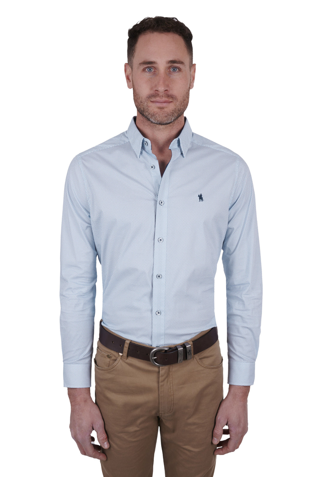 THOMAS COOK MENS EDDIE TAILORED LONG SLEEVE SHIRT