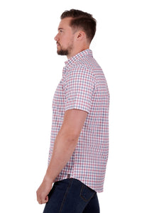 Thomas Cook Mens Nelson Tailored Short Sleeve Shirt