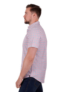 THOMAS COOK MENS NELSON TAILORED SHORT SLEEVE SHIRT