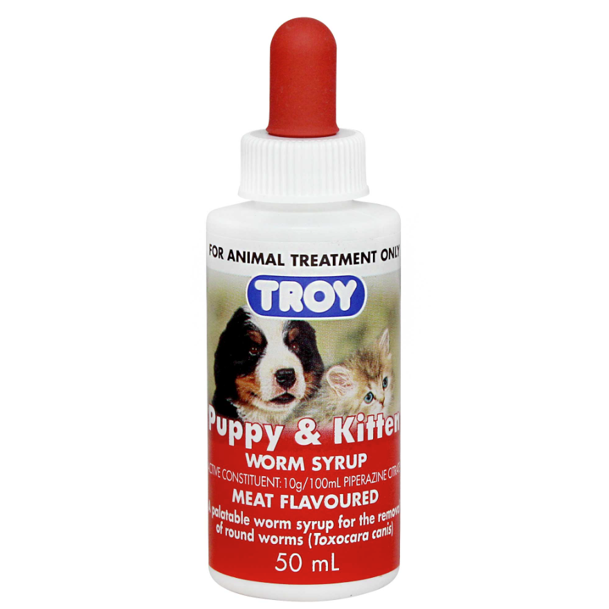 TROY PUPPY AND KITTEN WORMER