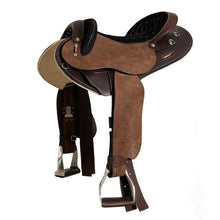 Load image into Gallery viewer, Syd Hill Gibson Half Breed Saddle - SHXP Adjustable Tree
