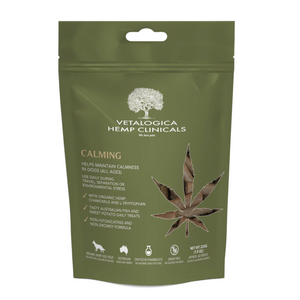 VETALOGICA HEMP CLINICALS CALMING TREATS FOR DOGS