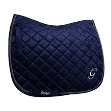 Load image into Gallery viewer, Grainge Velvet Dressage Saddle Pad
