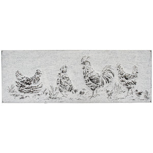 COUNTRY CHICKENS WALL DECOR