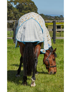 WEATHERBEETA COTTON SUMMER SHEET COMBO RUG WITH WITHER RELIEF PAD