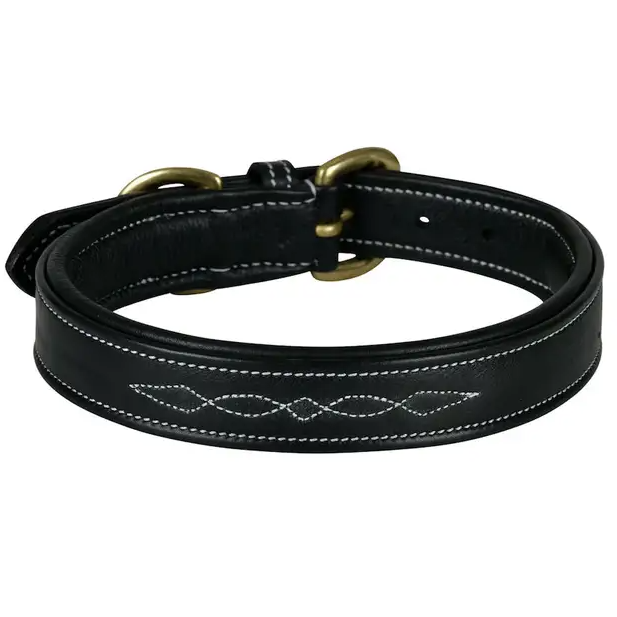 WEATHERBEETA FANCY STITCH DOG COLLAR