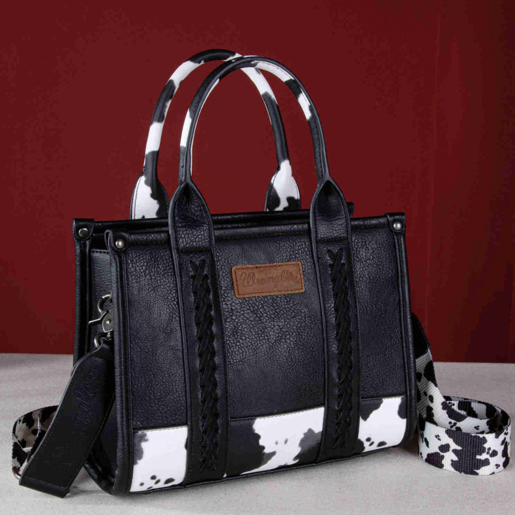 Wrangler Cow Print Crossbody Bag