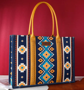 WRANGLER SOUTHWESTERN TOTE BAG