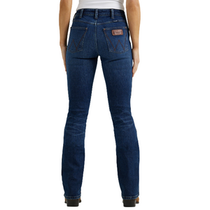 WRANGLER WOMENS HI RISE BOOT CUT JEANS