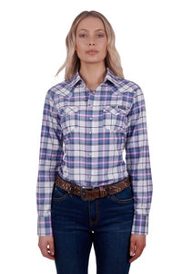 WRANGLER WOMENS LUCY LONG SLEEVE SHIRT