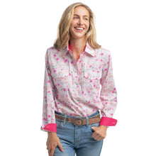 Load image into Gallery viewer, Just Country Womens Georgie Half Button Workshirt
