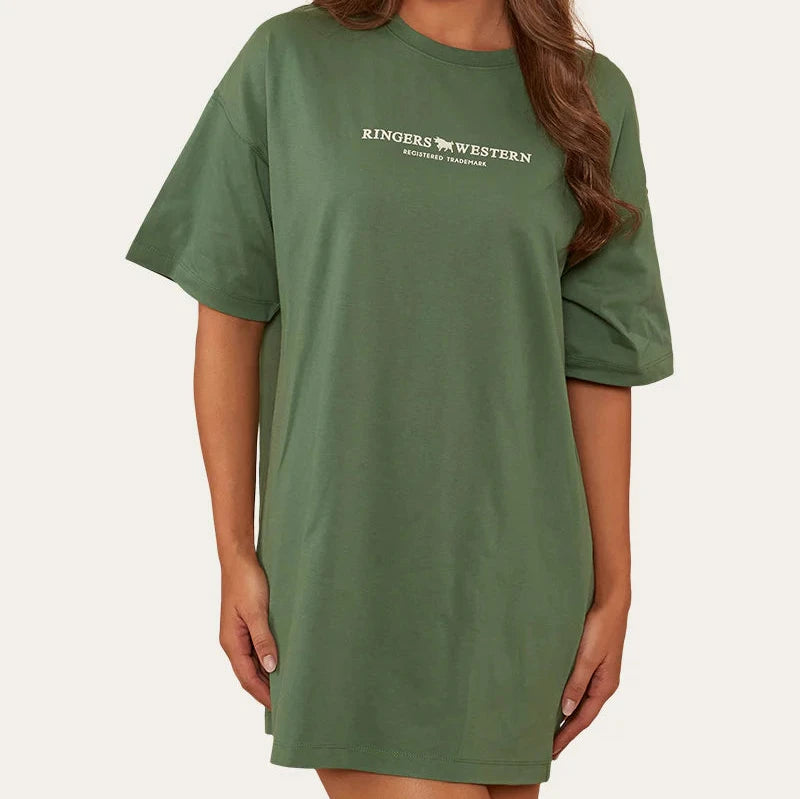 RINGERS WESTERN JOURNEY WOMENS T-SHIRT DRESS