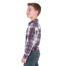 Load image into Gallery viewer, Wrangler Boys Shaun Logo Long Sleeve Shirt
