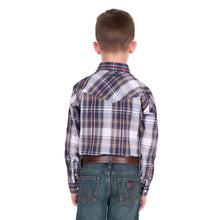 Load image into Gallery viewer, Wrangler Boys Shaun Logo Long Sleeve Shirt
