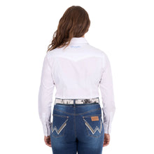 Load image into Gallery viewer, Wrangler Womens Hazel Logo Long Sleeve Shirt
