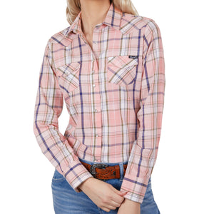 Wrangler Womens Alexa Long Sleeve Shirt