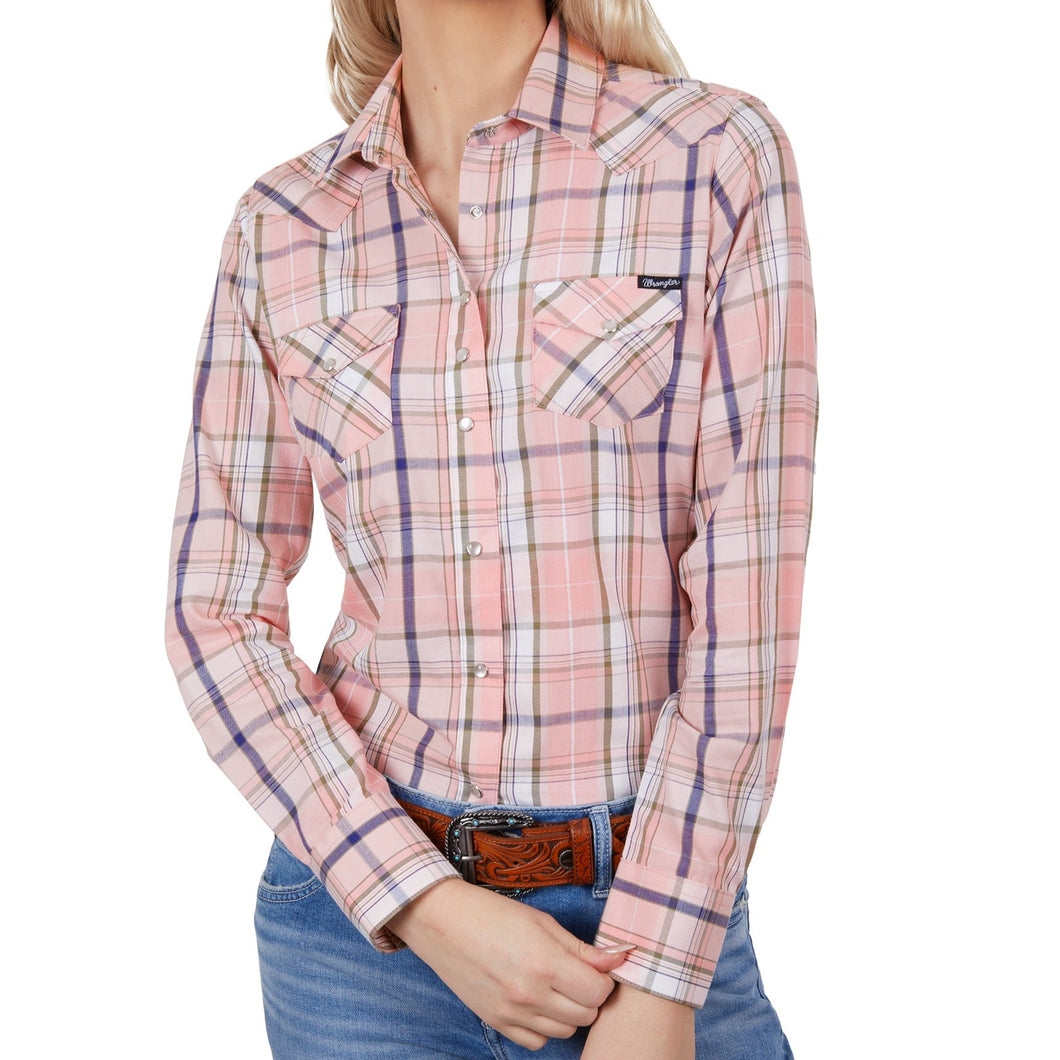 Wrangler Womens Alexa Long Sleeve Shirt