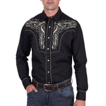 Load image into Gallery viewer, Wrangler Mens Carlos Embroidered Lomg Sleeve Shirt
