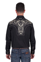 Load image into Gallery viewer, Wrangler Mens Carlos Embroidered Lomg Sleeve Shirt
