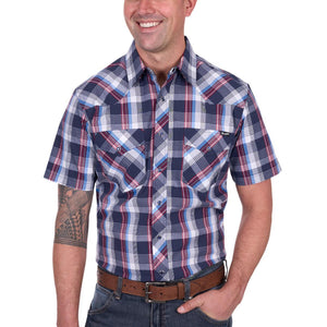 Wrangler Mens Phillip Short Sleeve Shirt