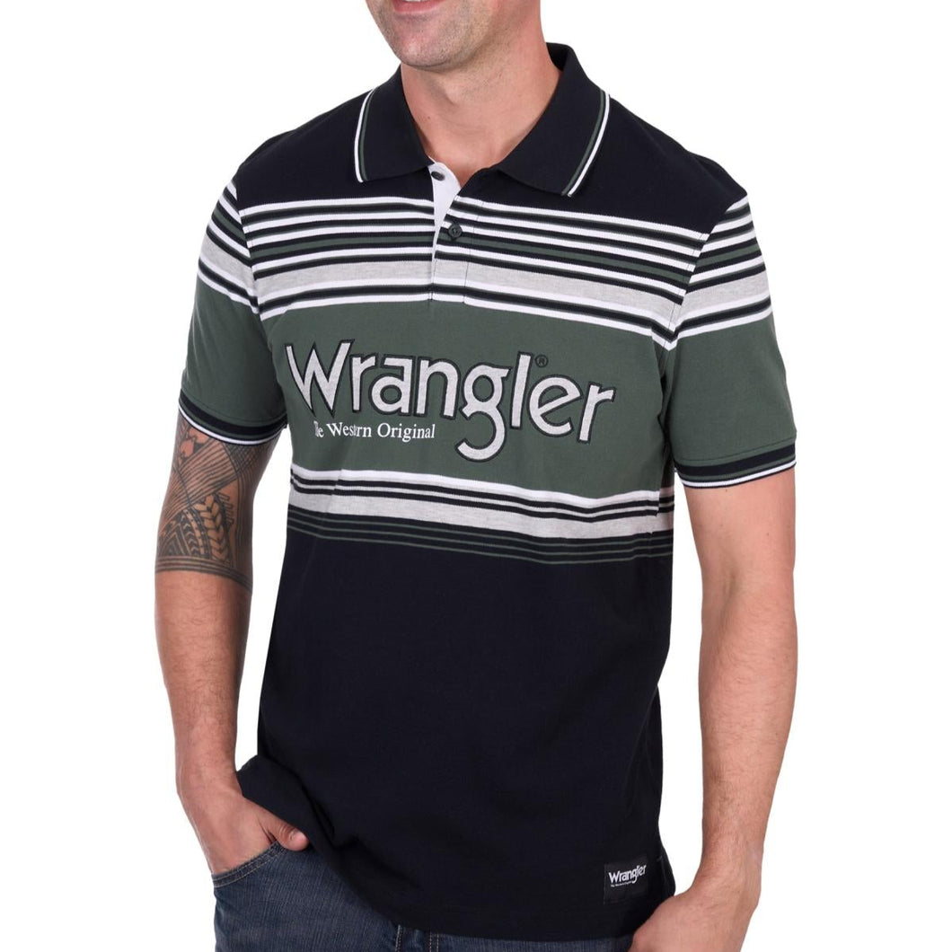 Wrangler Mens Chris Short Sleeve Polo