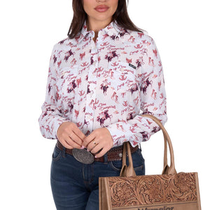 Wrangler Womens Doreen Long Sleeve Shirt