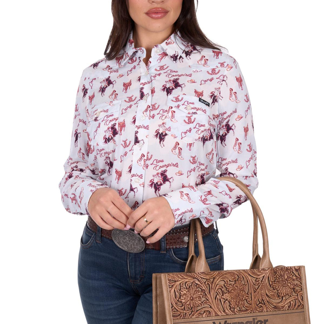Wrangler Womens Doreen Long Sleeve Shirt