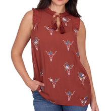 Load image into Gallery viewer, Wrangler Womens Krissy Short Sleeve Blouse
