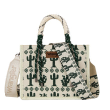 Load image into Gallery viewer, Wrangler Southwestern Rope Handle Bag
