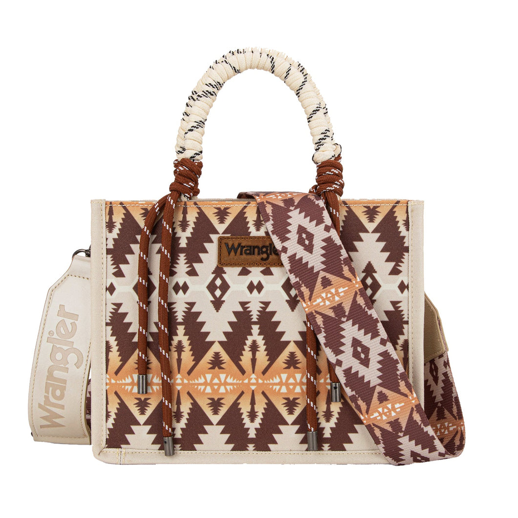 Wrangler Southwestern Rope Handle Bag