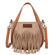 Load image into Gallery viewer, Wrangler Two Tone Fringe Bag
