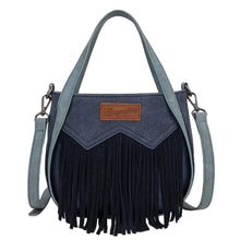 Load image into Gallery viewer, Wrangler Two Tone Fringe Bag
