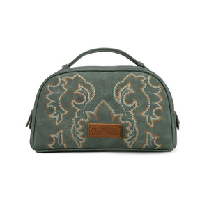 Wrangler Embroidered Cosmetic Bag