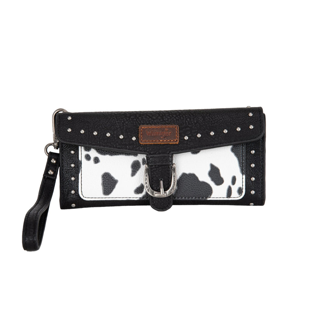 Wrangler Cow Print Wallet