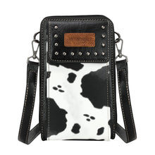 Load image into Gallery viewer, Wrangler Cow Print Phone Wallet Bag
