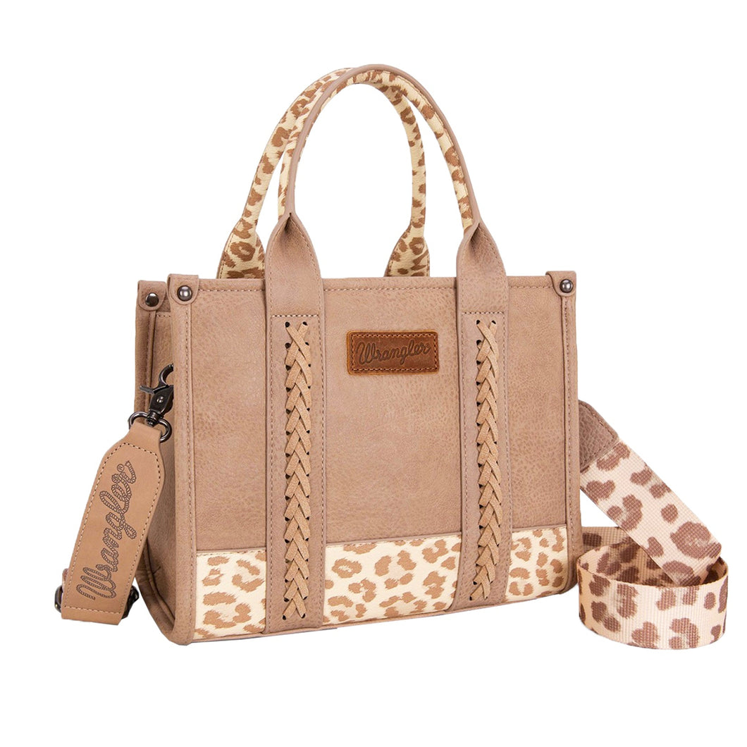 Wrangler Leopard Print Crossbody Bag