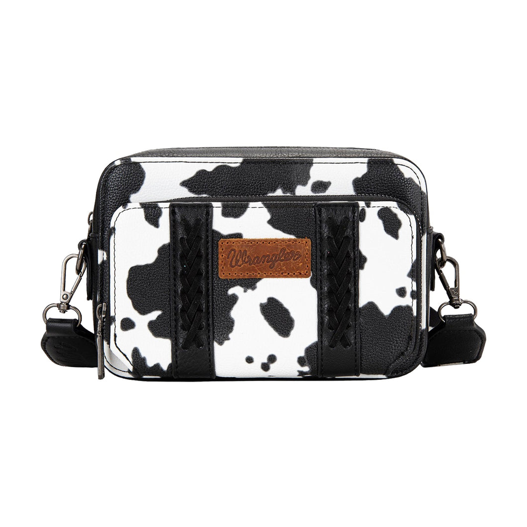 Wrangler Cow Print Small Crossbody Bag