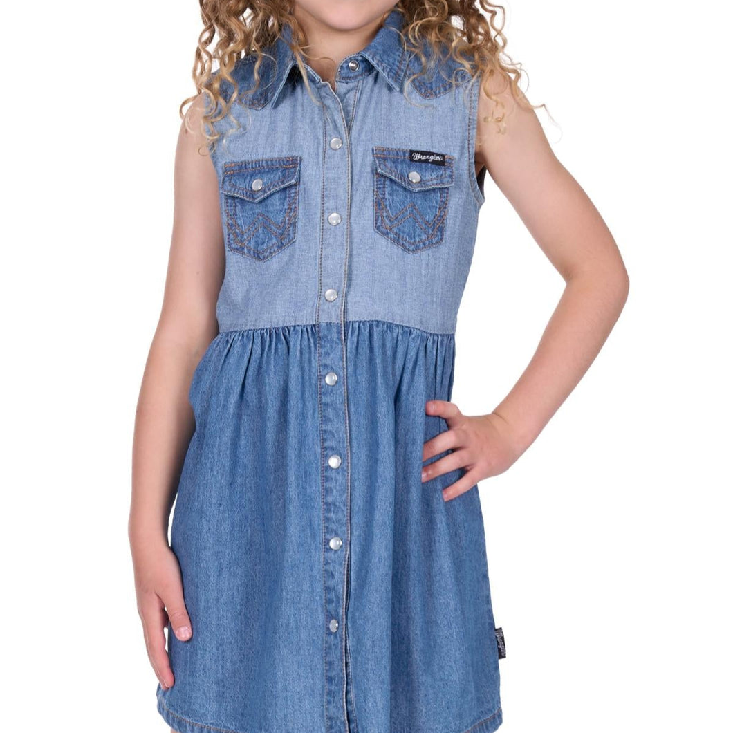 Wrangler Girls Joanna Short Sleeve Dress