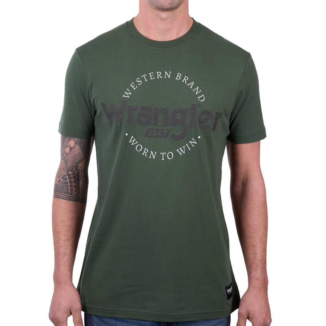 WRANGLER MENS COLE SHORT SLEEVE TEE