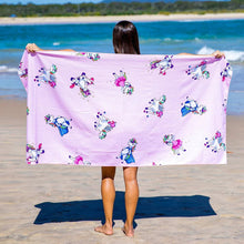 Load image into Gallery viewer, Cheeky Winx Xl Beach Towel - Unicorns
