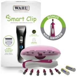 WAHL SMART CLIP CLIPPERS WITH BONUS NAIL GRINDER