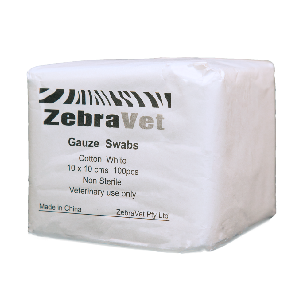 GAUZE SWABS - 100 PACK