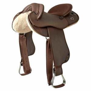SYD HILL HALF BREED SYNTHETIC SADDLE